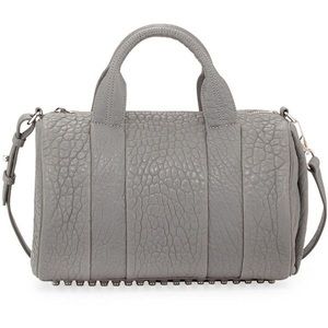 ALEXANDER WANG Rocco Dumbo Stud-Bottom Satchel Bag